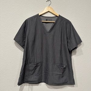 Figs Casma Top (Graphite)
